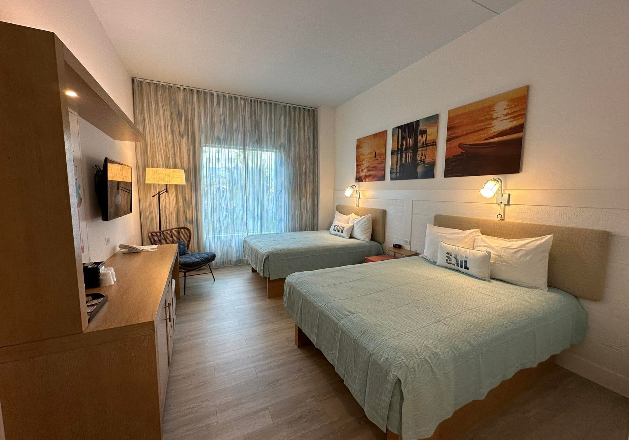 Standard Two Queen Room at Dockside Inn & Suites at Universal Orlando Standard Two Queen Room at Dockside Inn & Suites at Universal Orlando