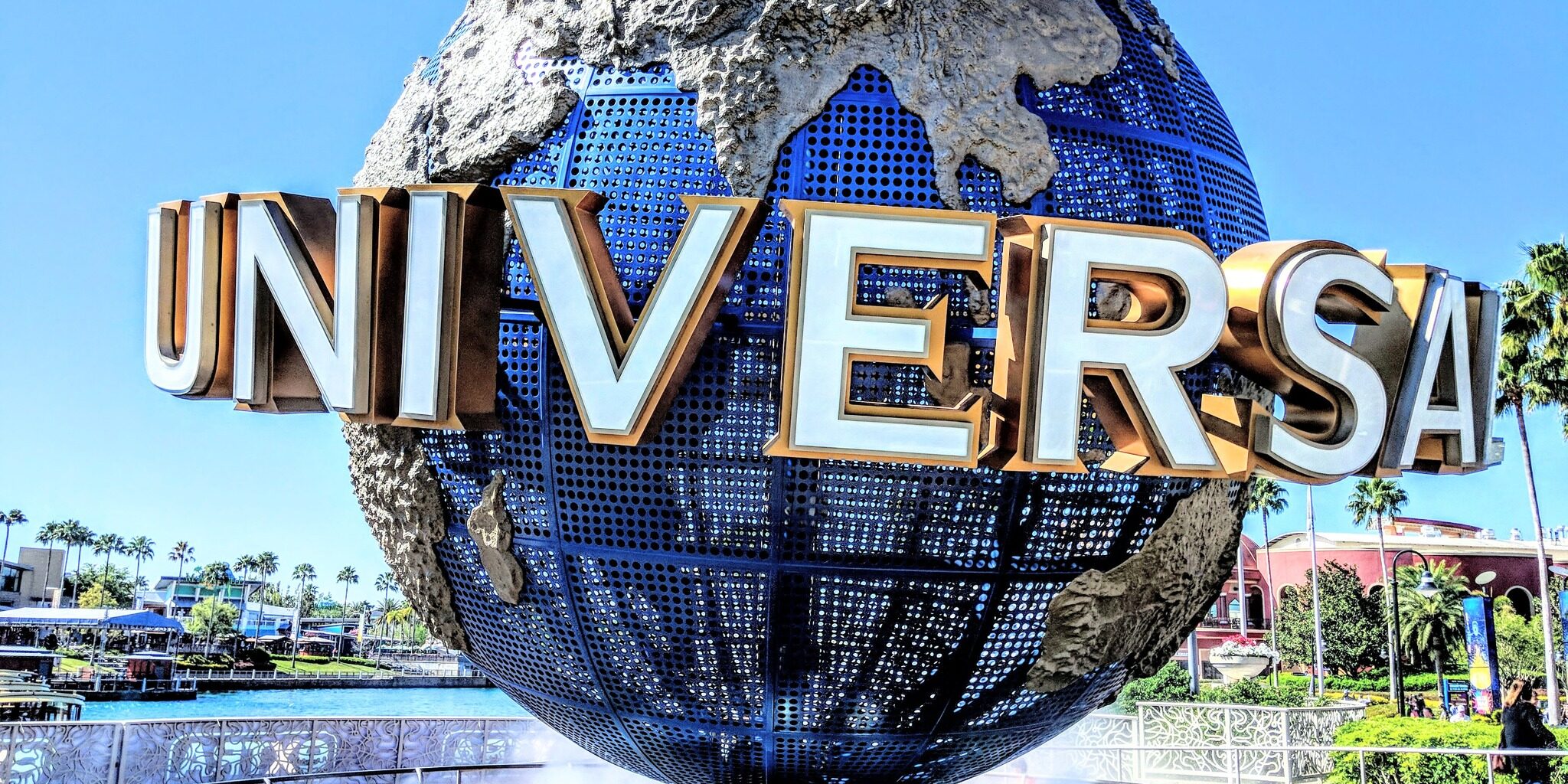 Iconic Universal Globe at Universal Orlando Resort